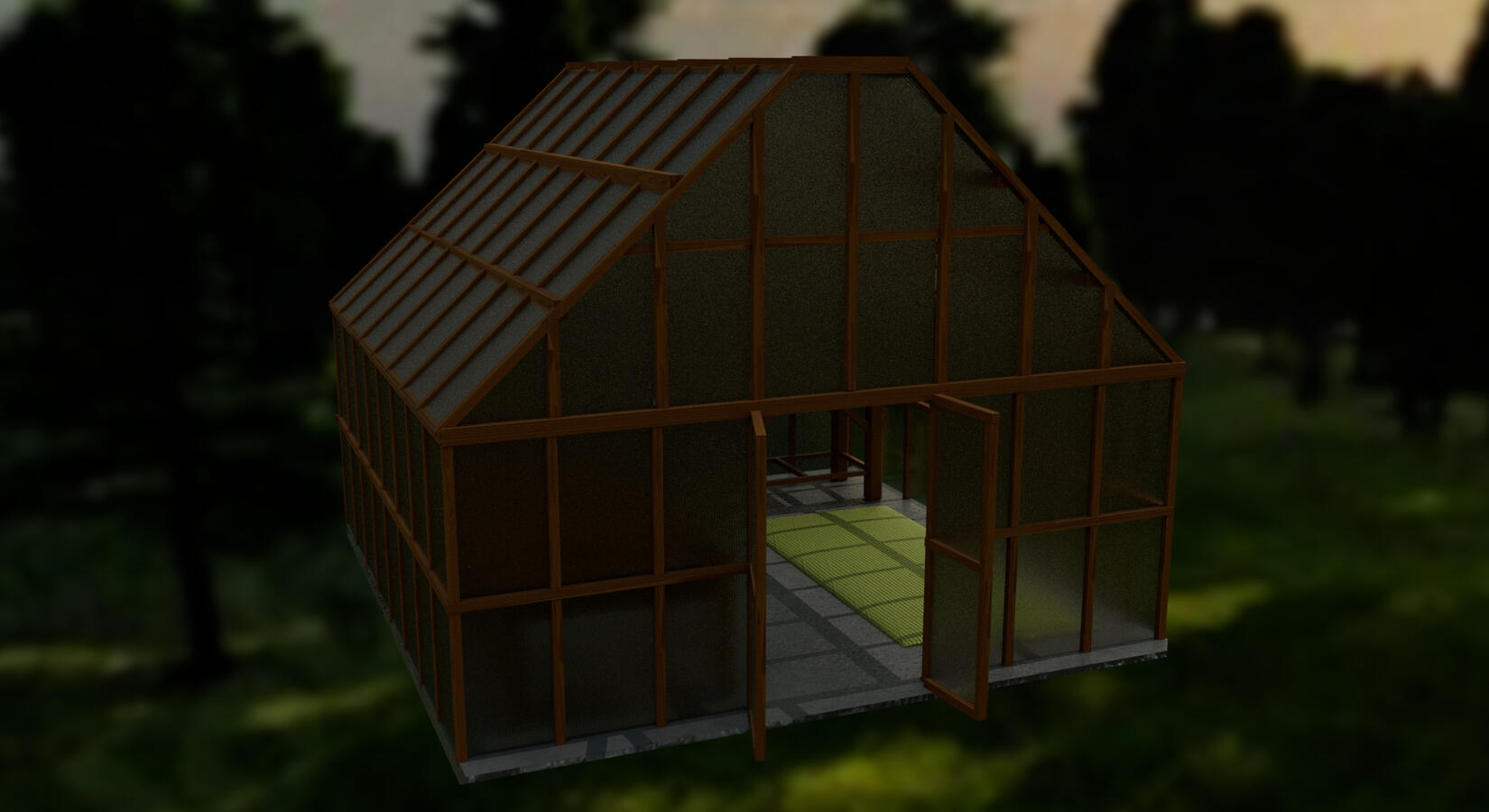 Green House Exterior