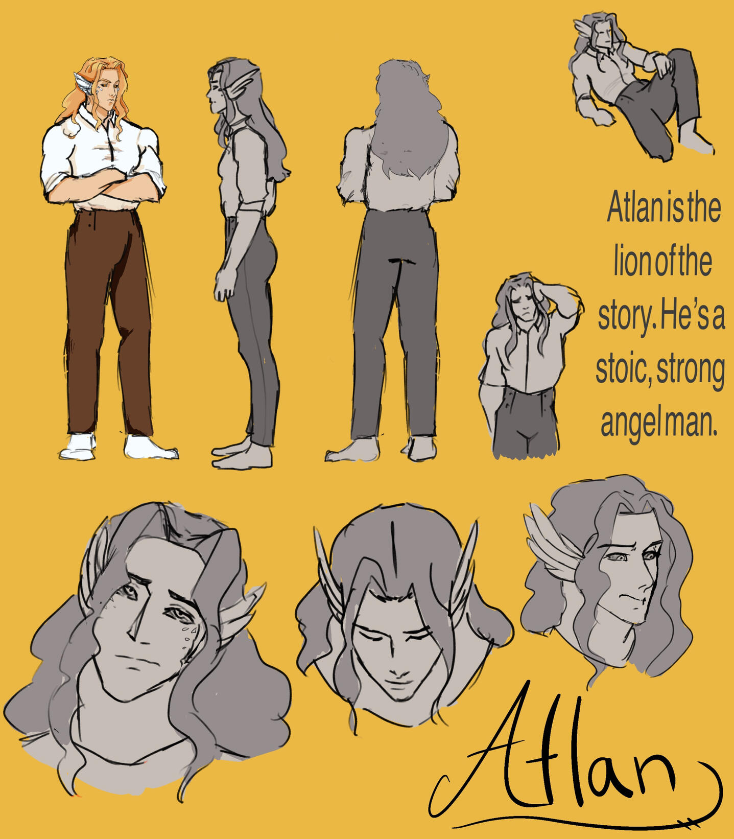 School Project, Procreate, 1 Hour