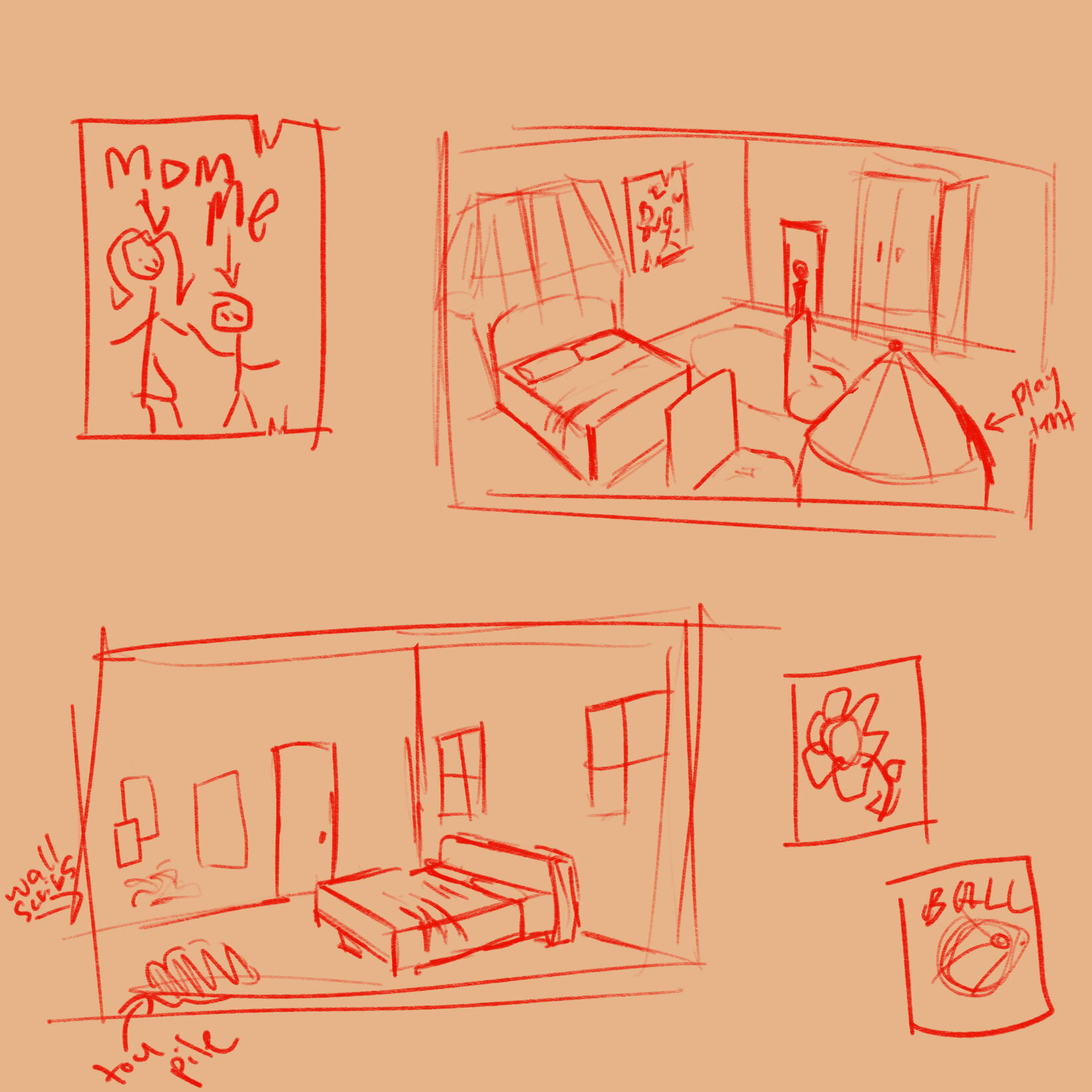 Storyboard Sketch - '23