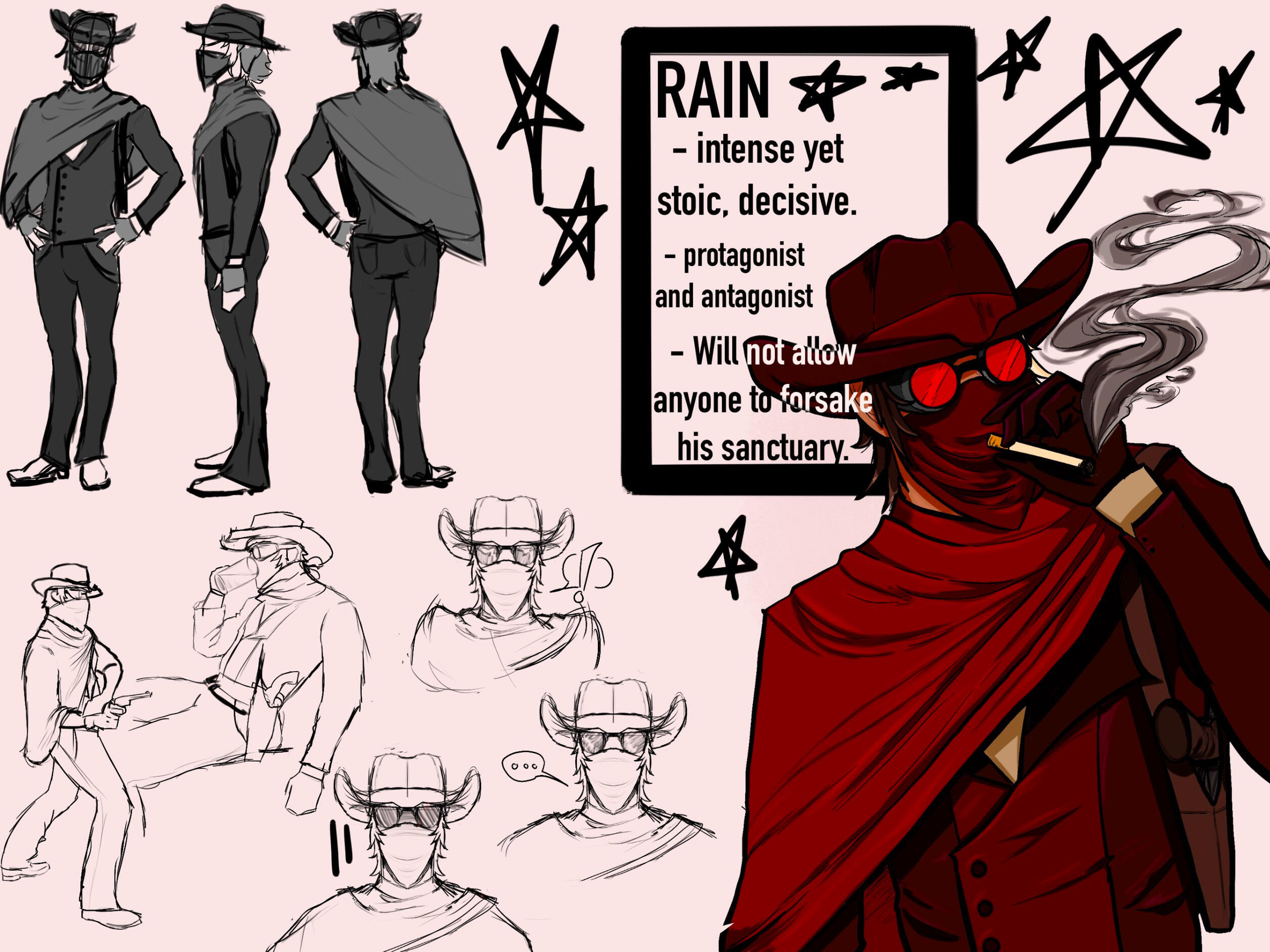 Rain Character Sheet