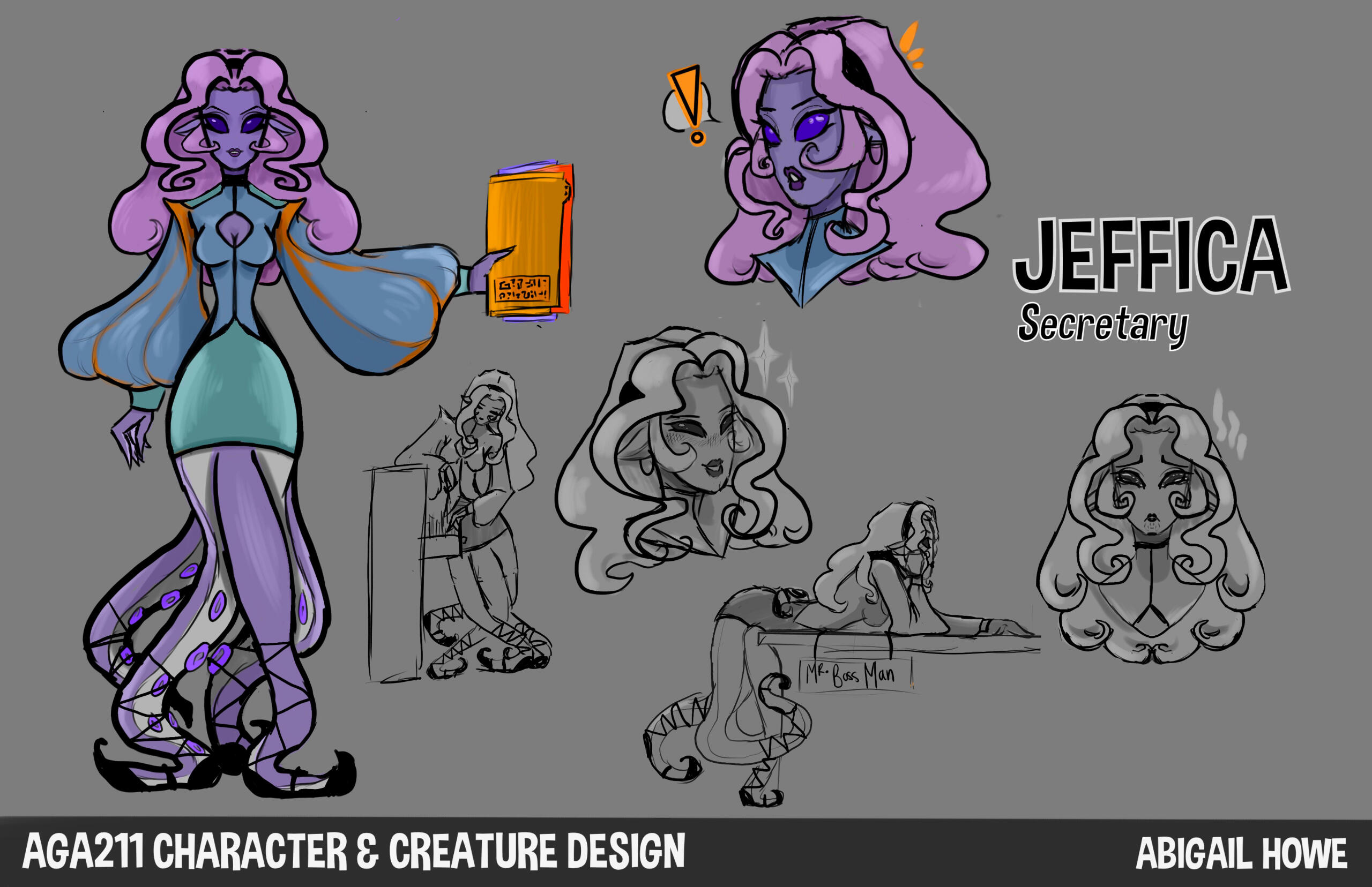 Jeffica (Secretary Alien)